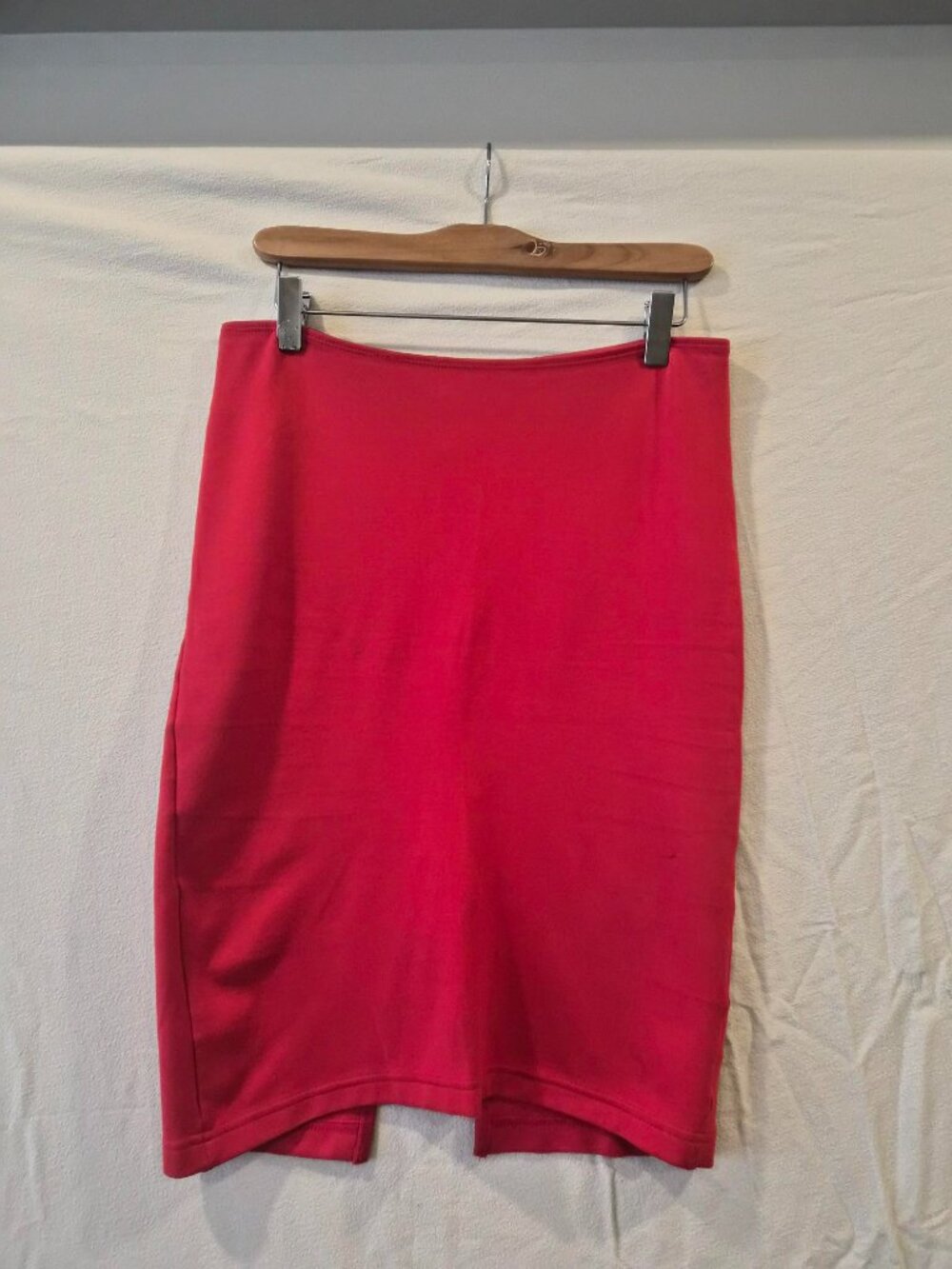 American Apparel Red Jersey Skirt